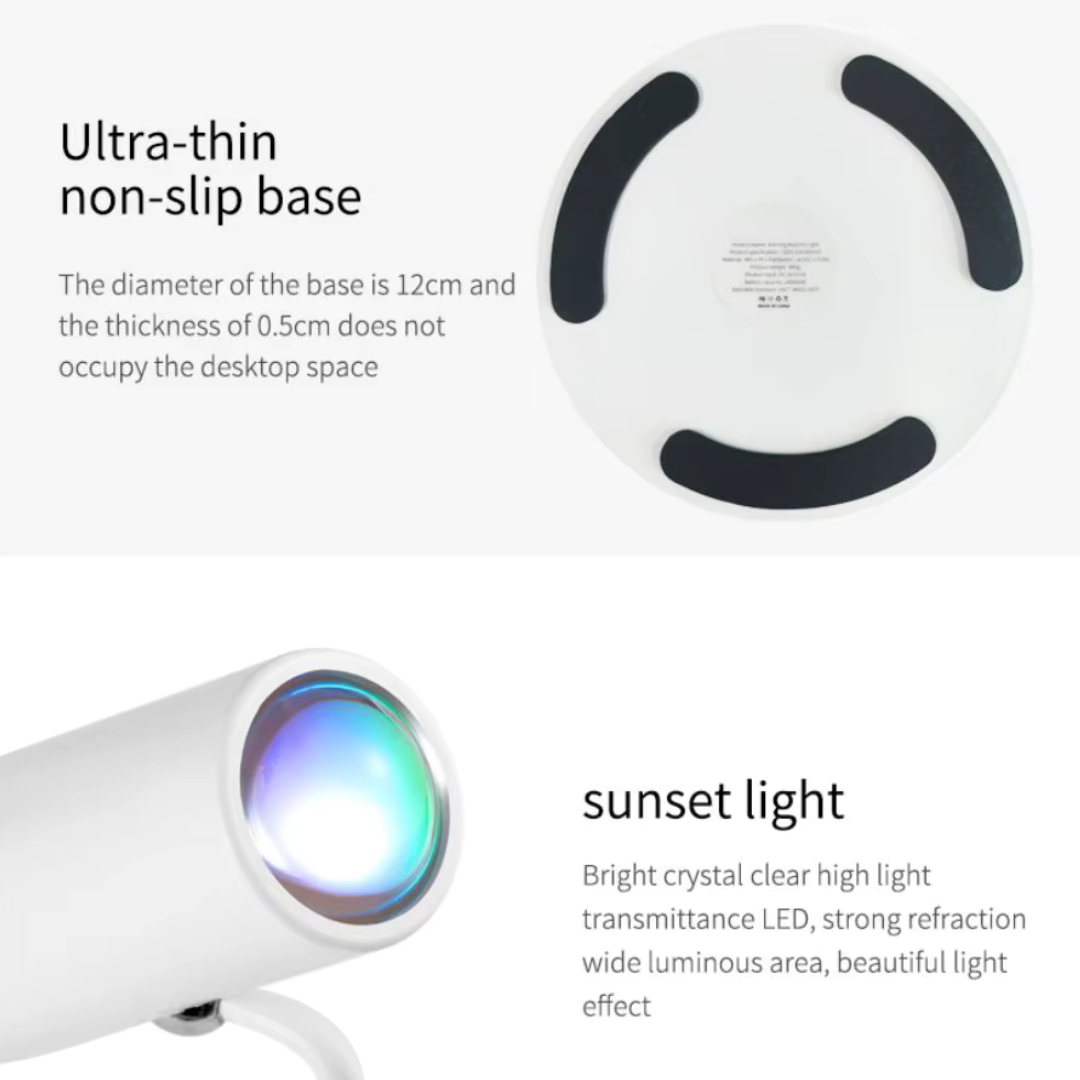 Solned - 2-in-1 Sunset LED Reading Light